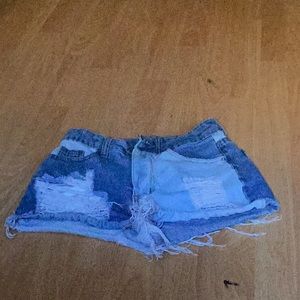 Jean shorts from Amazon